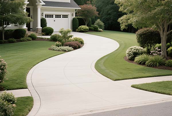 Curved Driveways