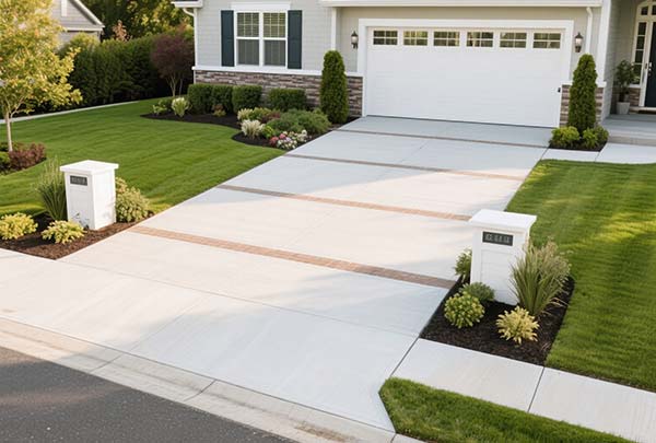 Straight Driveway Design