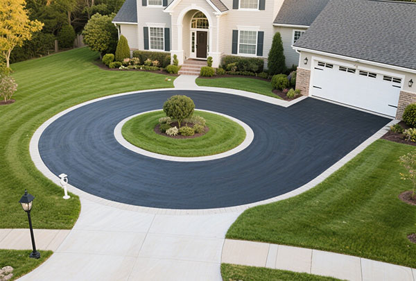 Circular Driveways Small Lots