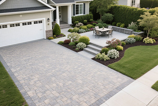 Combine a Patio with Driveway