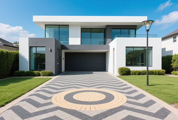 Paver & Inlay Driveway