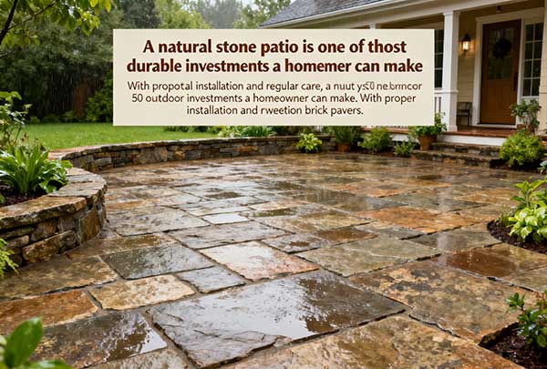 How Long Does a Natural Stone Patio Last?