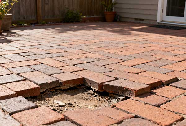 Why Do My Pavers Keep Sinking in One Spot? Causes and Fixes